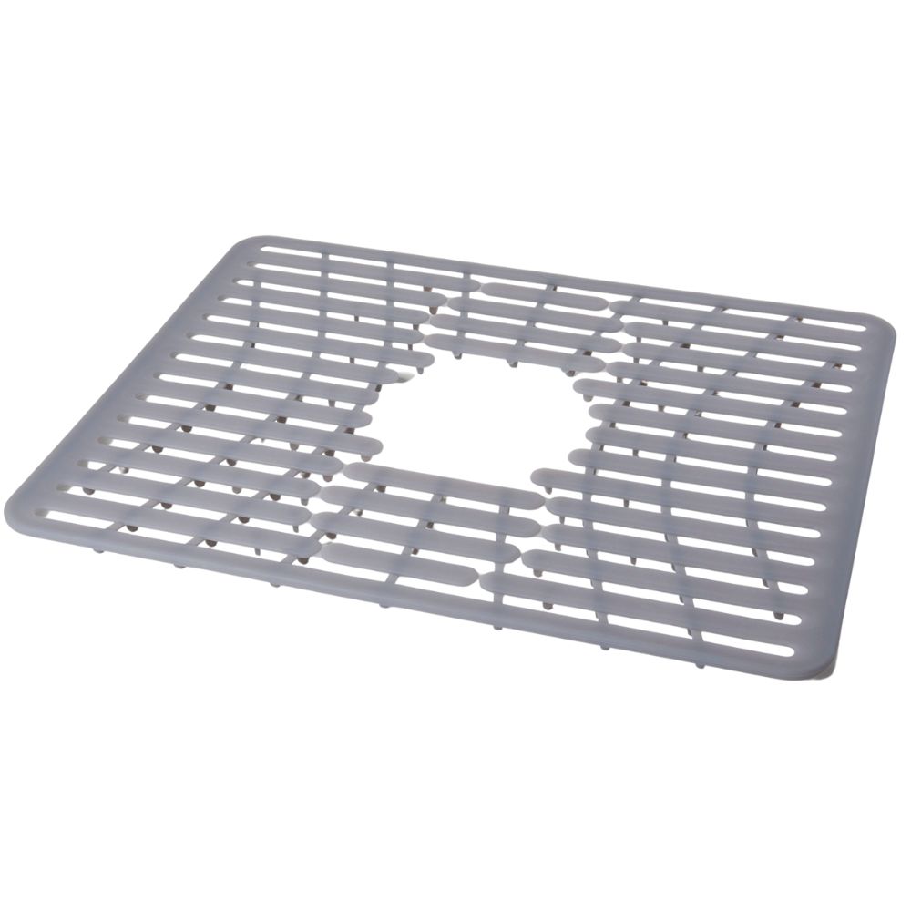 Spülmatte GOOD GRIPS 41 x 32 cm, grau, Silikon, OXO