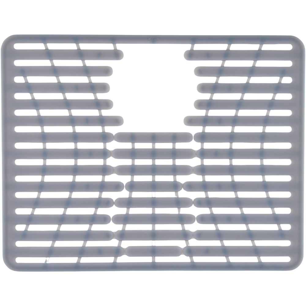Spülmatte GOOD GRIPS 41 x 32 cm, grau, Silikon, OXO