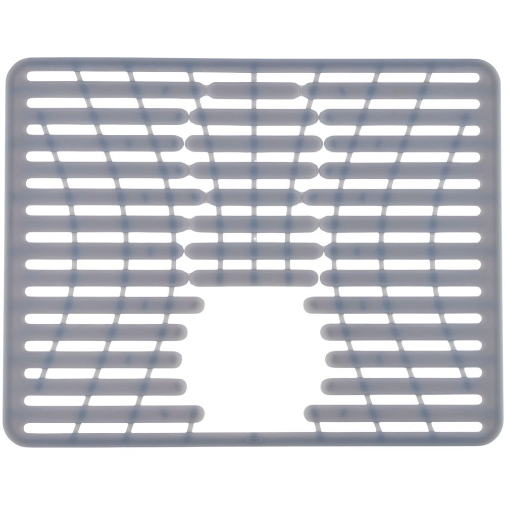 Spülmatte GOOD GRIPS 41 x 32 cm, grau, Silikon, OXO