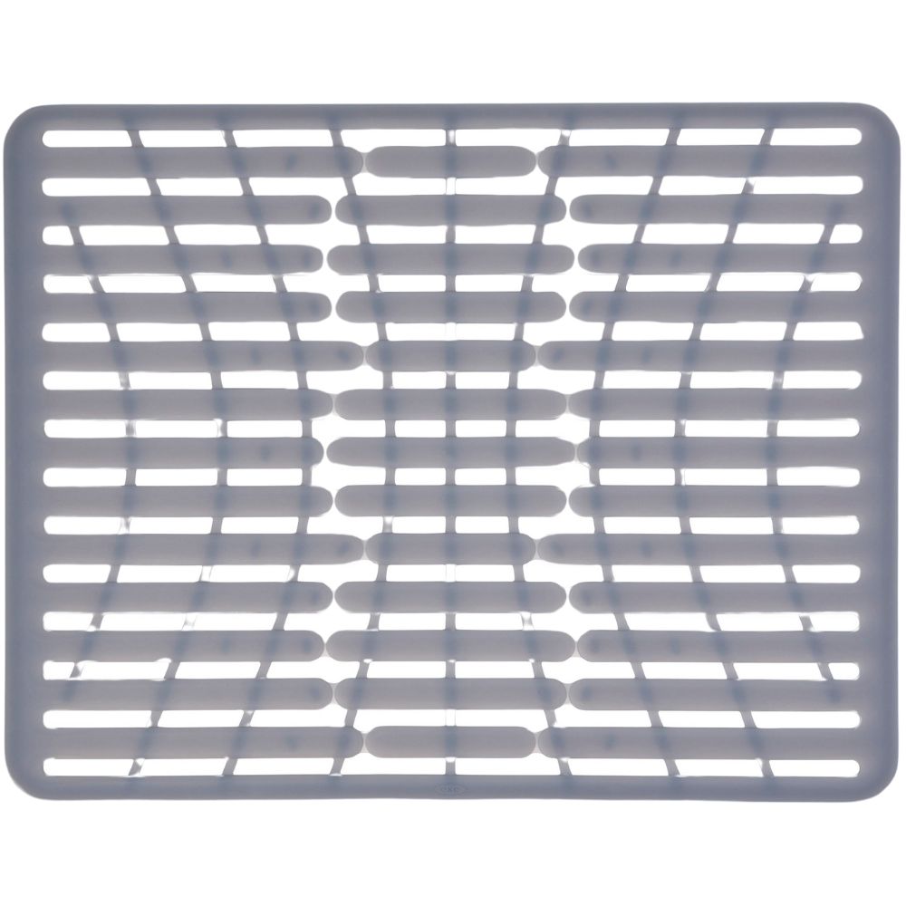 Spülmatte GOOD GRIPS 41 x 32 cm, grau, Silikon, OXO