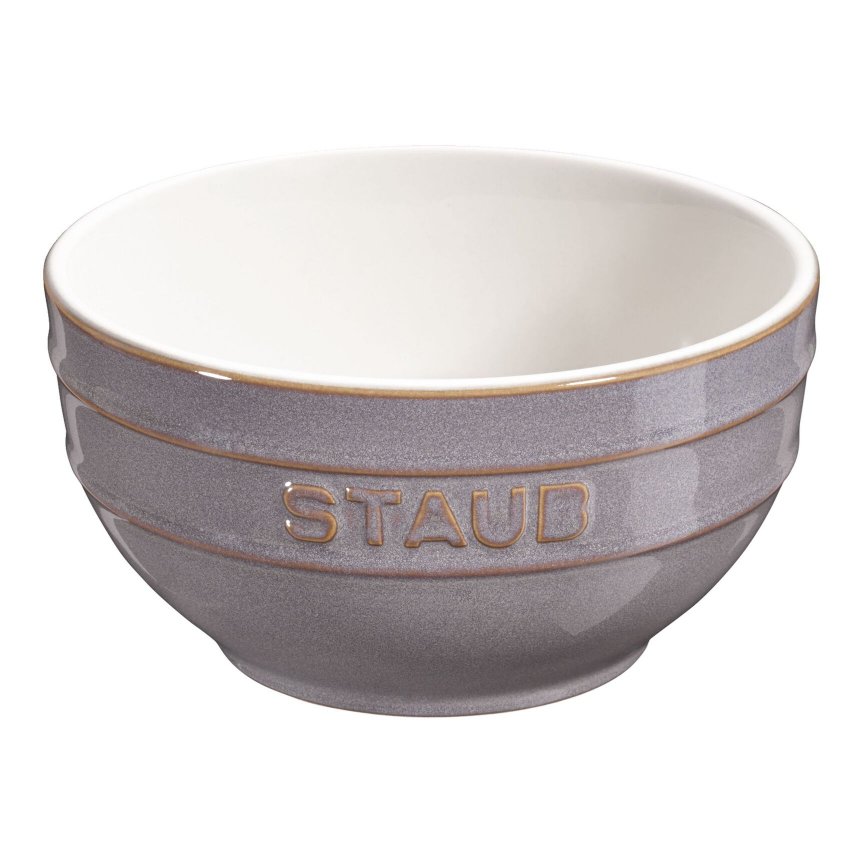 Schale 400 ml, grau, Keramik, Staub