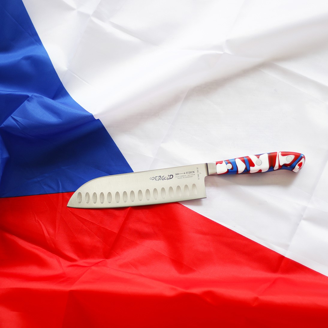 Santoku Messer PREMIER PLUS PATRIOT 18 cm, rostfreier Stahl, F.DICK