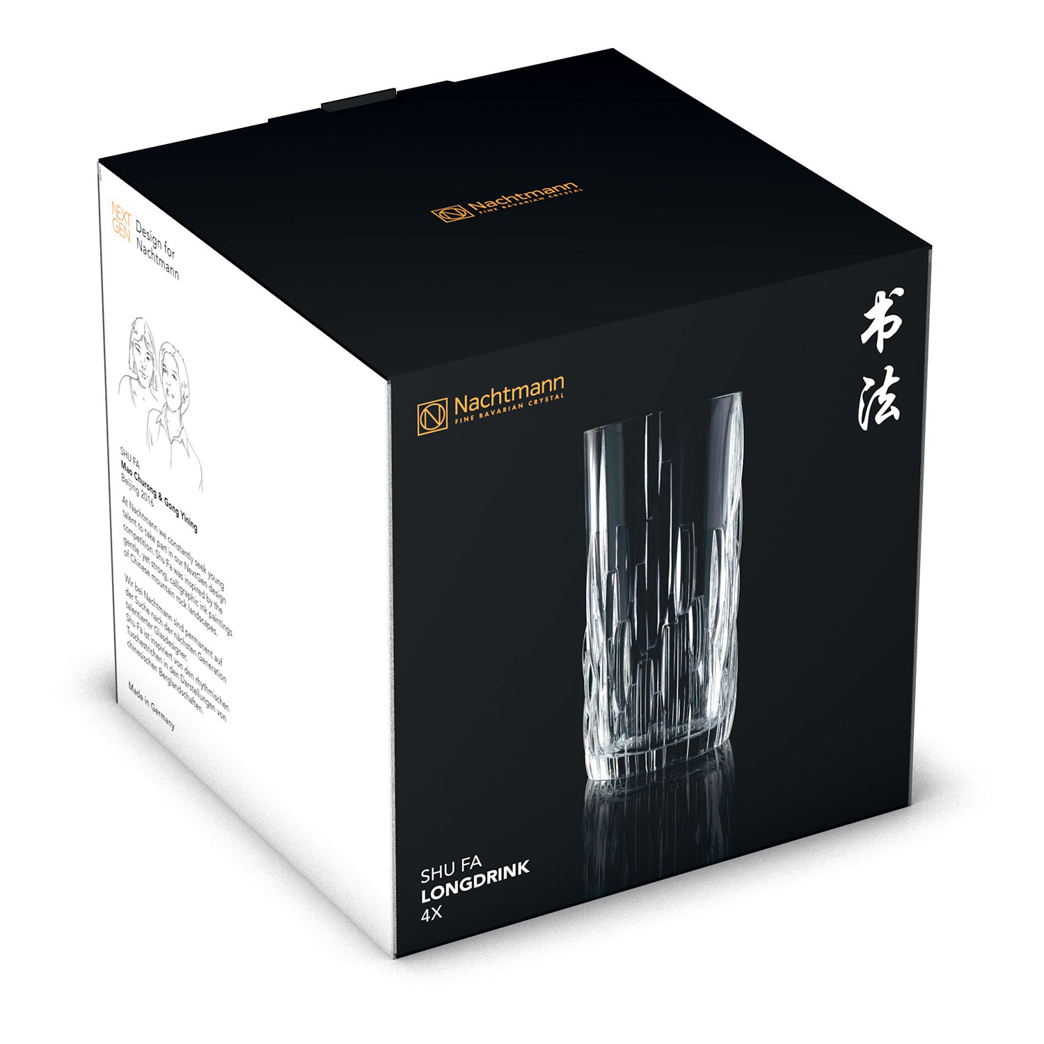 Longdrinkglas SHU FA 360 ml, 4er-Set, Nachtmann
