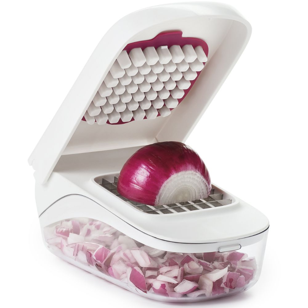 Gemüseschneider GOOD GRIPS 21 cm, weiß, Kunststoff, OXO