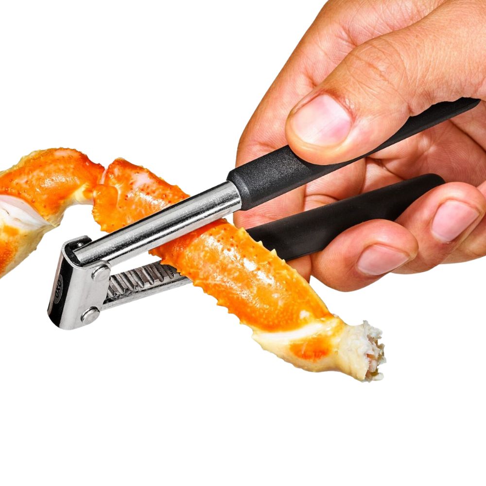 Nussknacker GOOD GRIPS 17 cm, schwarz, rostfreier Stahl, OXO