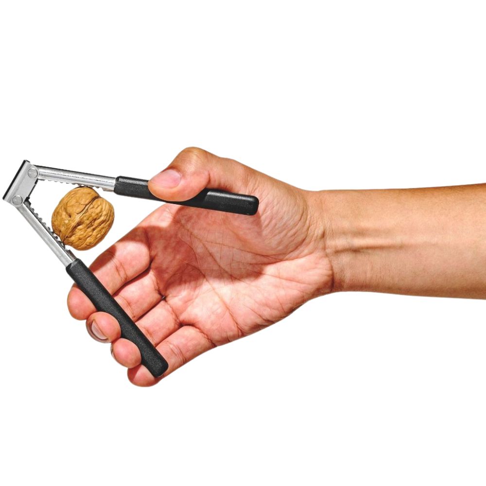 Nussknacker GOOD GRIPS 17 cm, schwarz, rostfreier Stahl, OXO