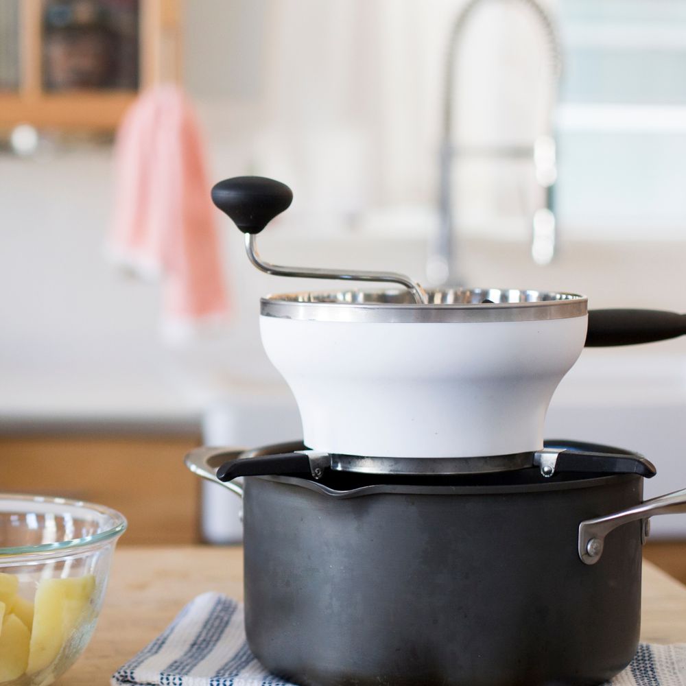 Passiermühle GOOD GRIPS 26 cm, silber, Edelstahl, OXO