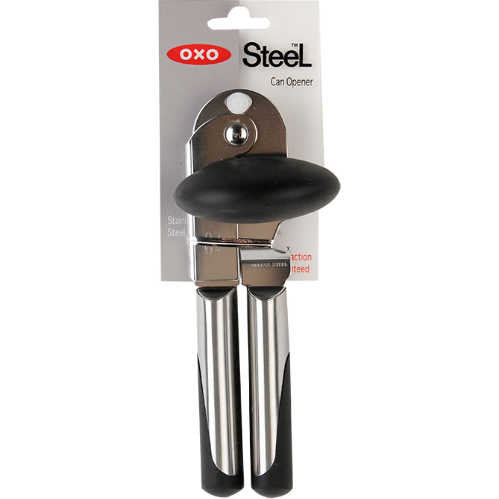 Dosenöffner STEEL 19 cm, silber, Edelstahl, OXO