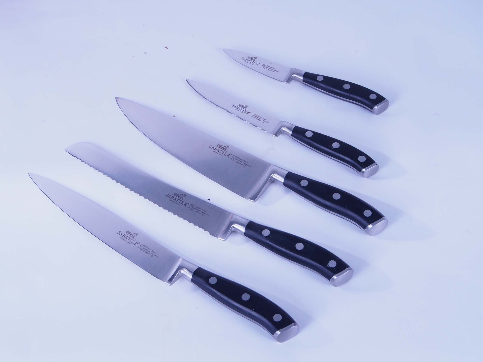 Messerblock TOLEDE, mit YSIS-Messern, 6-teilig, Lion Sabatier