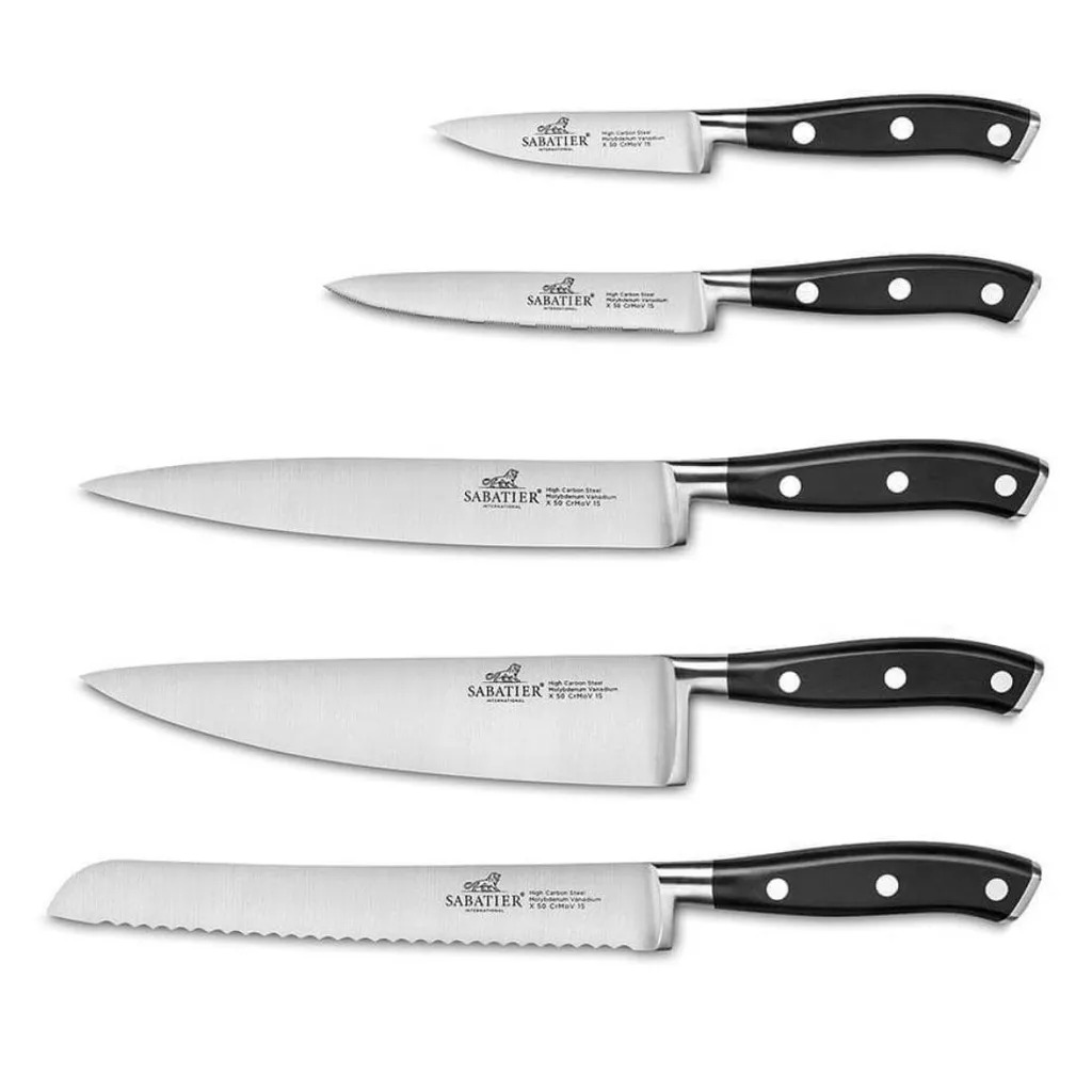Messerblock TOLEDE, mit YSIS-Messern, 6-teilig, Lion Sabatier