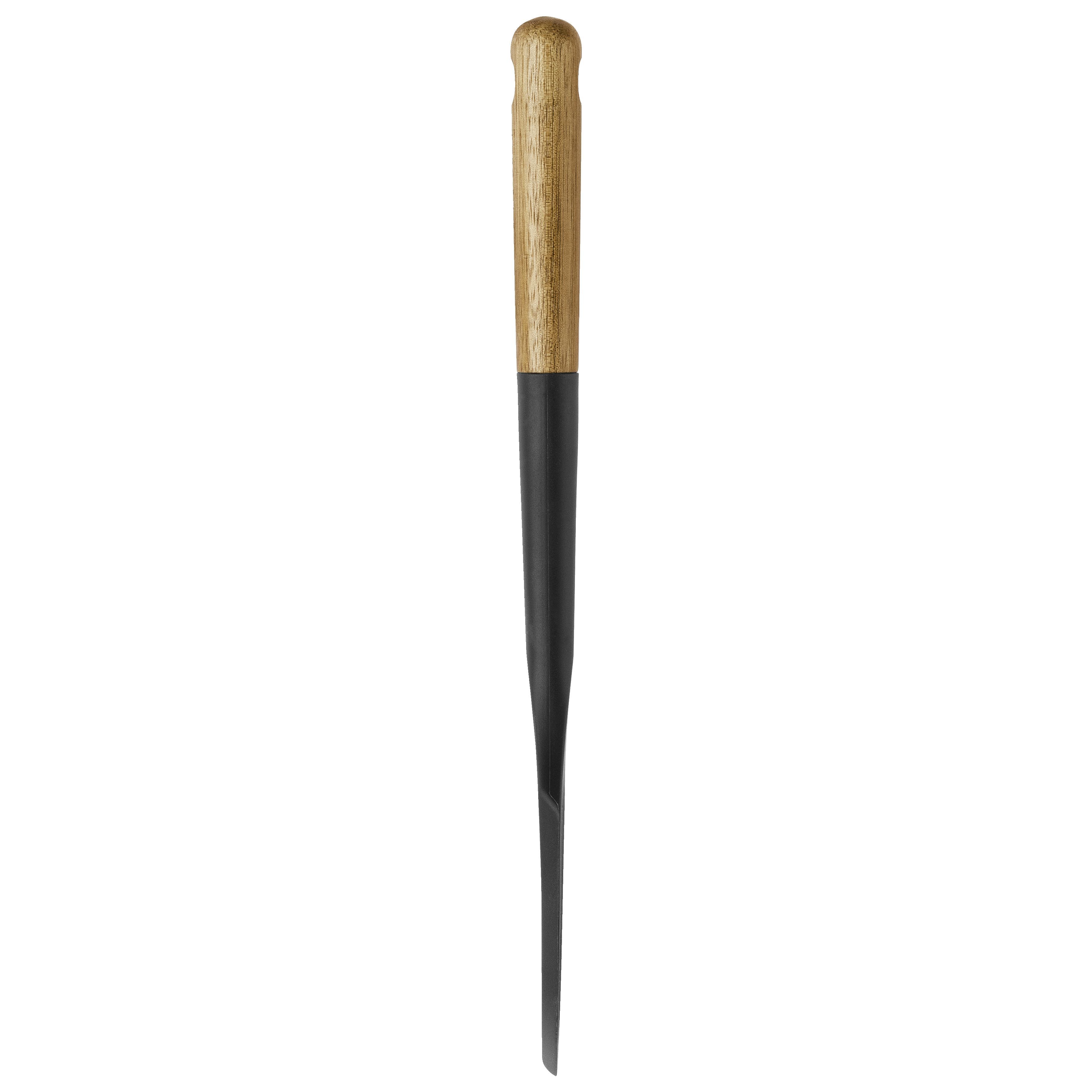 Teigschaber 30 cm, braun, Silikon, Staub