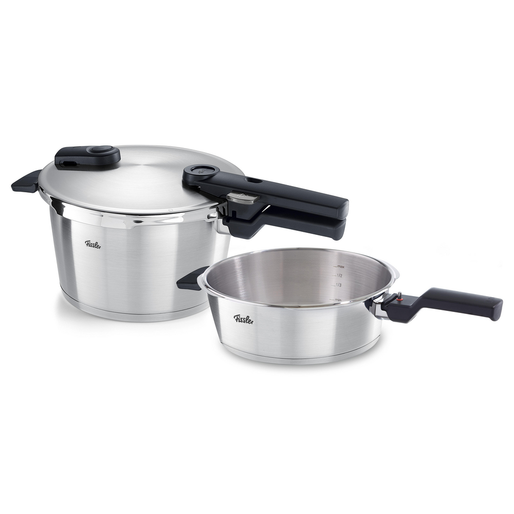 Schnellkochtopf VITAQUICK PREMIUM, 2-teilig, 2,5 l + 4,5 l, Fissler