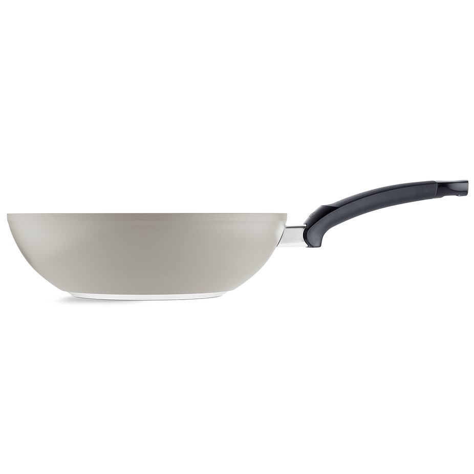 Wok CERATAL 28 cm, beige, Aluminium, Fissler
