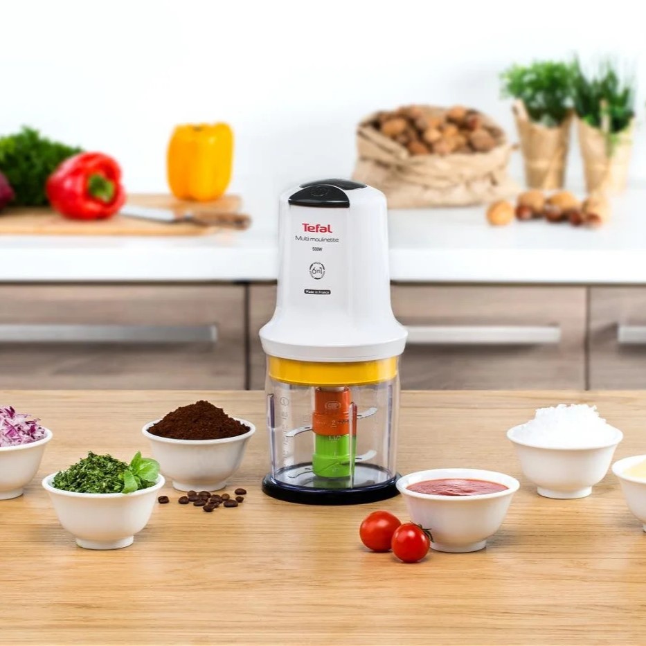 Zerkleinerer elektrisch MULTI MOULINETTE MQ723138, weiß, Tefal