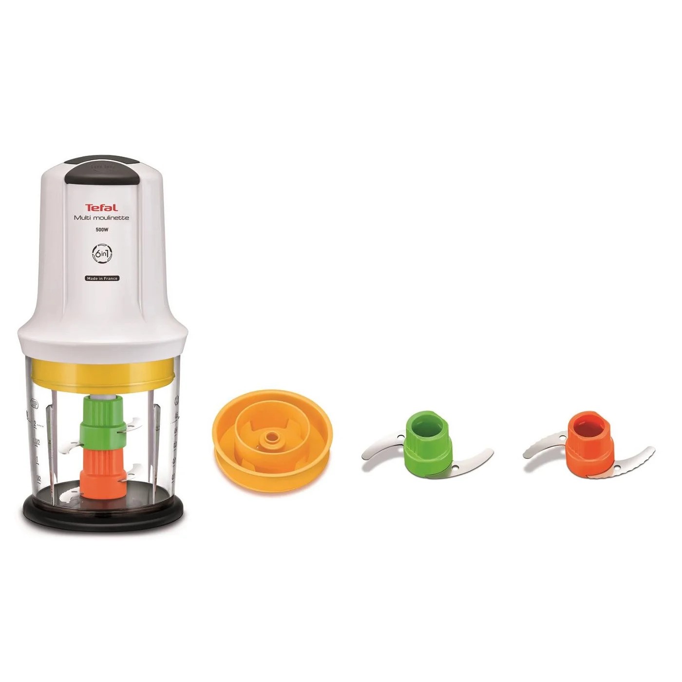 Zerkleinerer elektrisch MULTI MOULINETTE MQ723138, weiß, Tefal