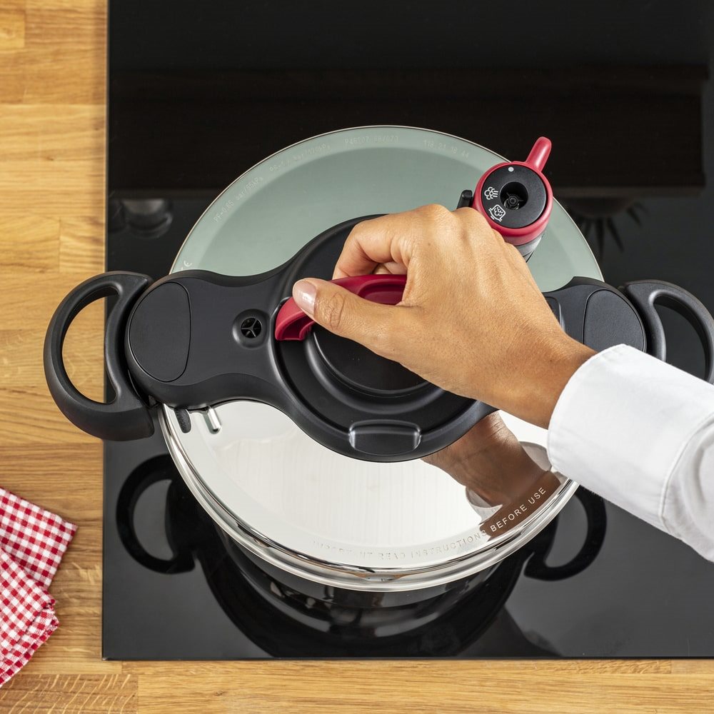 Schnellkochtopf CLIPSO MINUT EASY P4624967 9 l, Edelstahl, Tefal