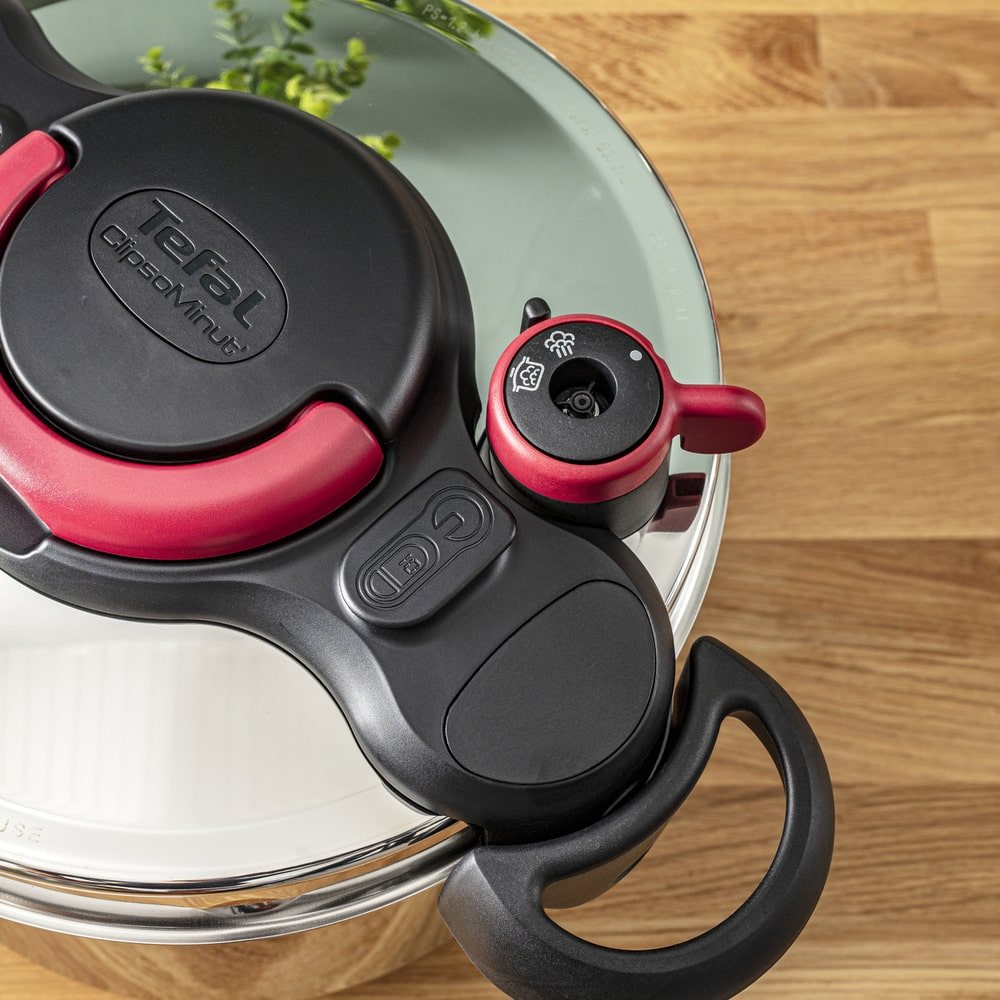 Schnellkochtopf CLIPSO MINUT EASY P4624967 9 l, Edelstahl, Tefal