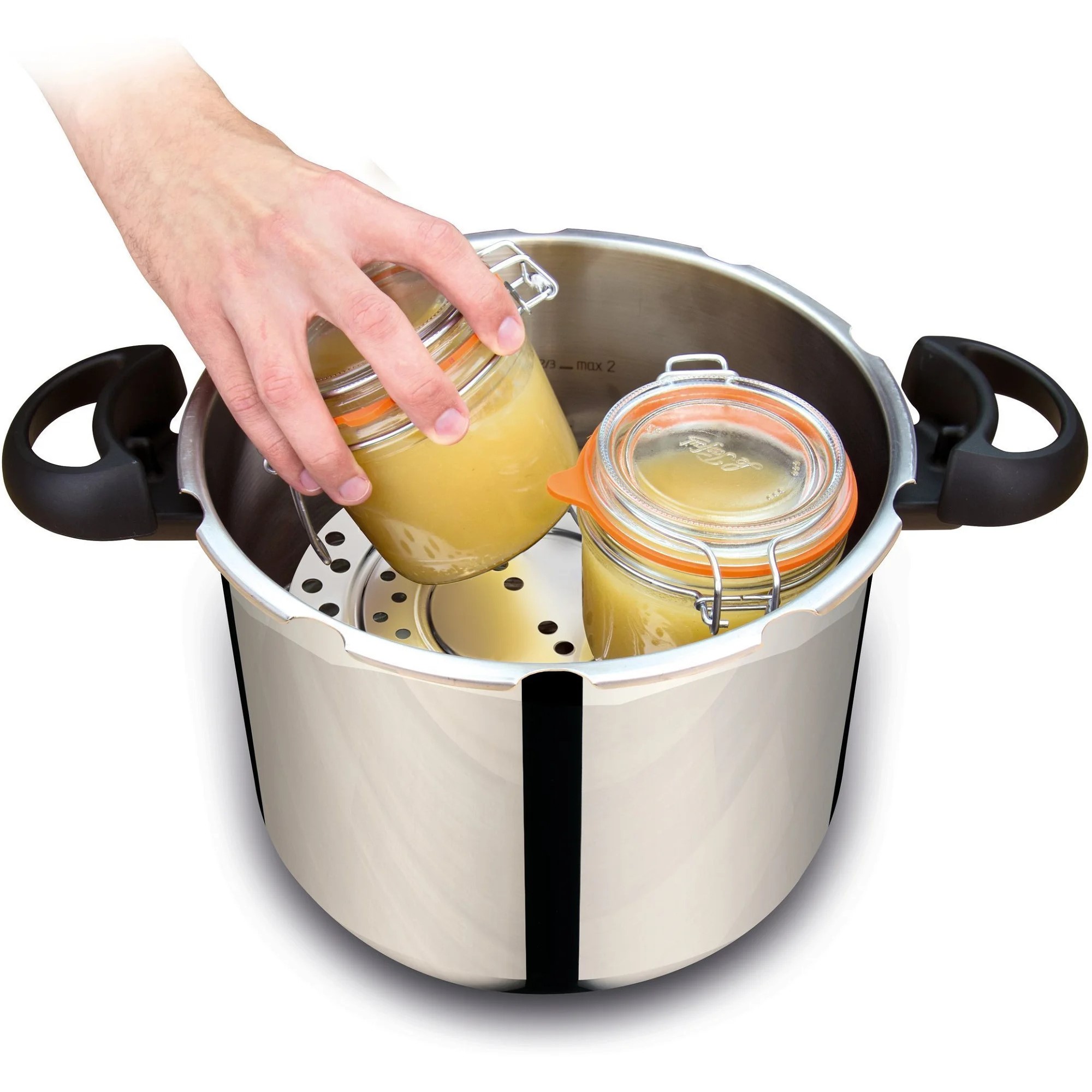 Schnellkochtopf CLIPSO MINUT EASY P4624967 9 l, Edelstahl, Tefal