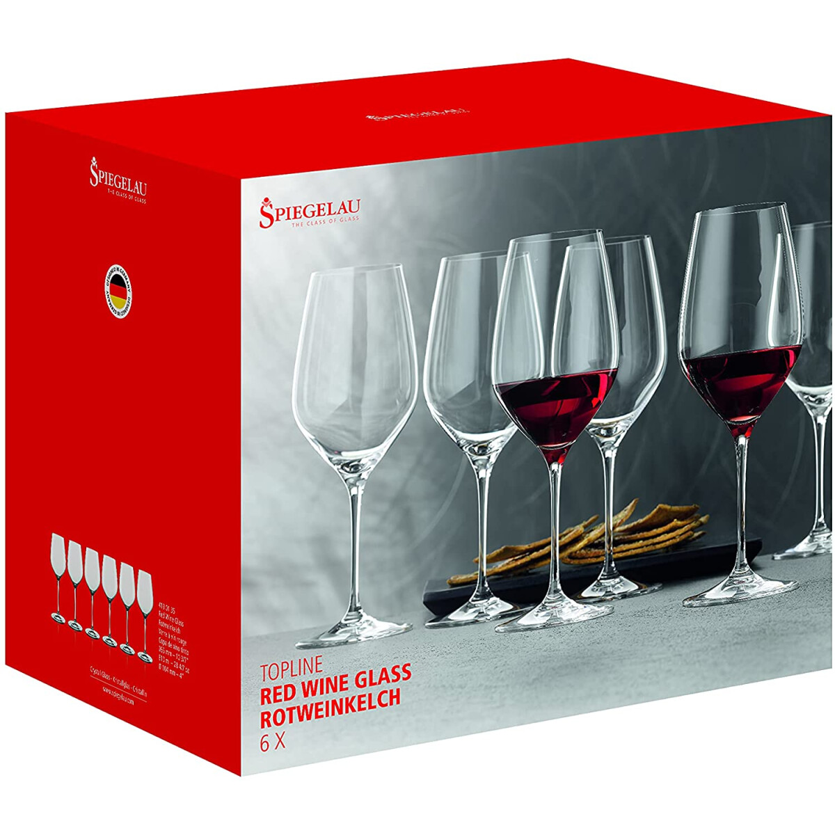 Rotweinglas TOPLINE 810 ml, 6er-Set, Spiegelau