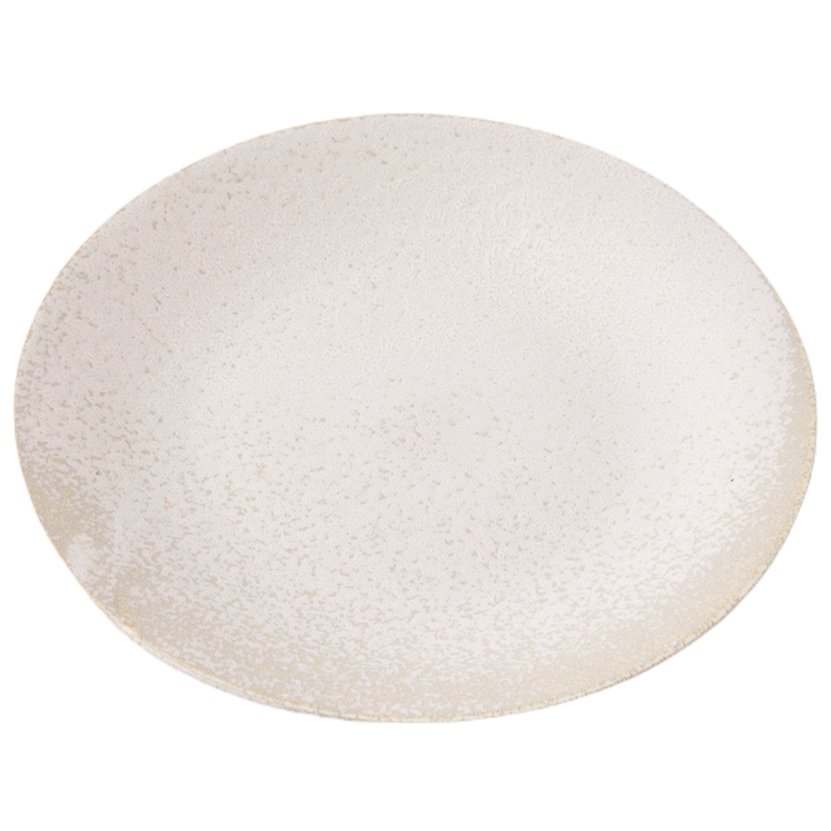 208639 jidelni talir white fade 28 cm bila keramika mij