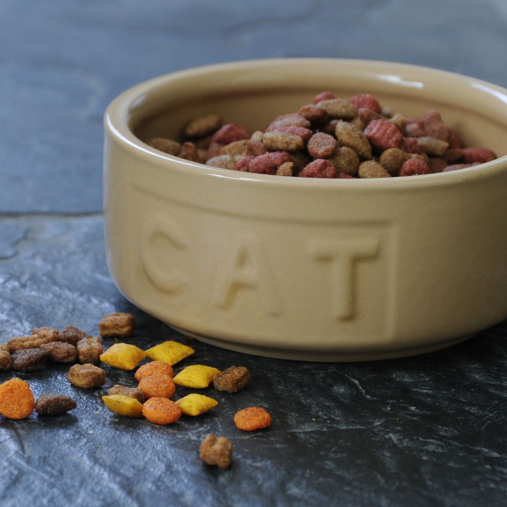 Katzennapf PETWARE CANE 13 cm, Zimt, Steingut, Mason Cash