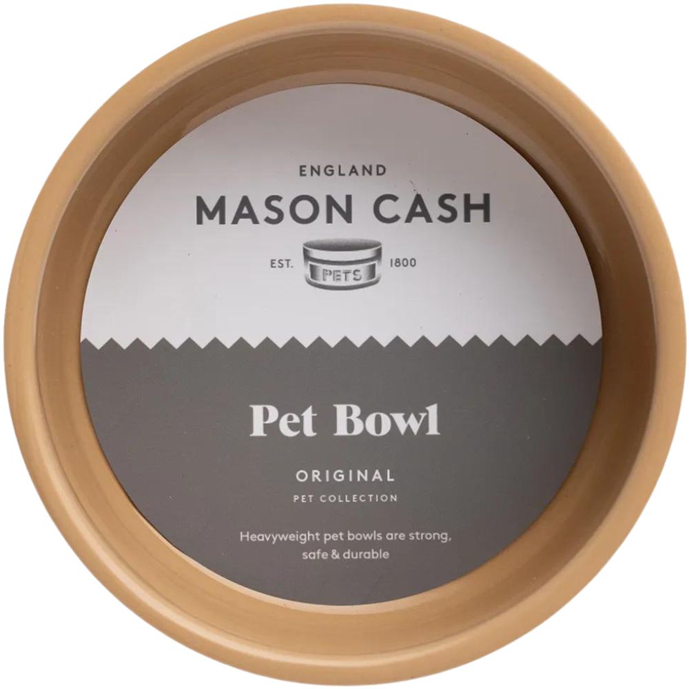Katzennapf PETWARE CANE 13 cm, Zimt, Steingut, Mason Cash