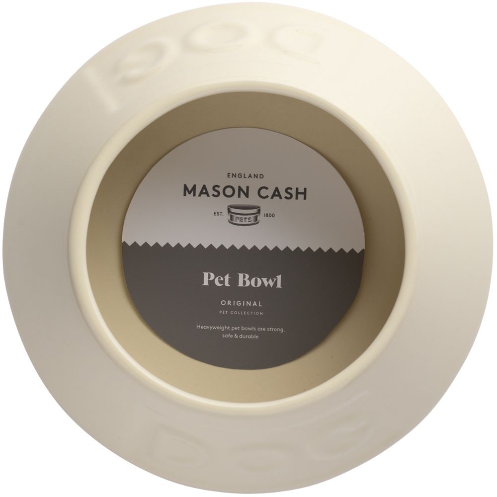 Hundenapf NON TIP 21 cm, Creme, Steingut, Mason Cash