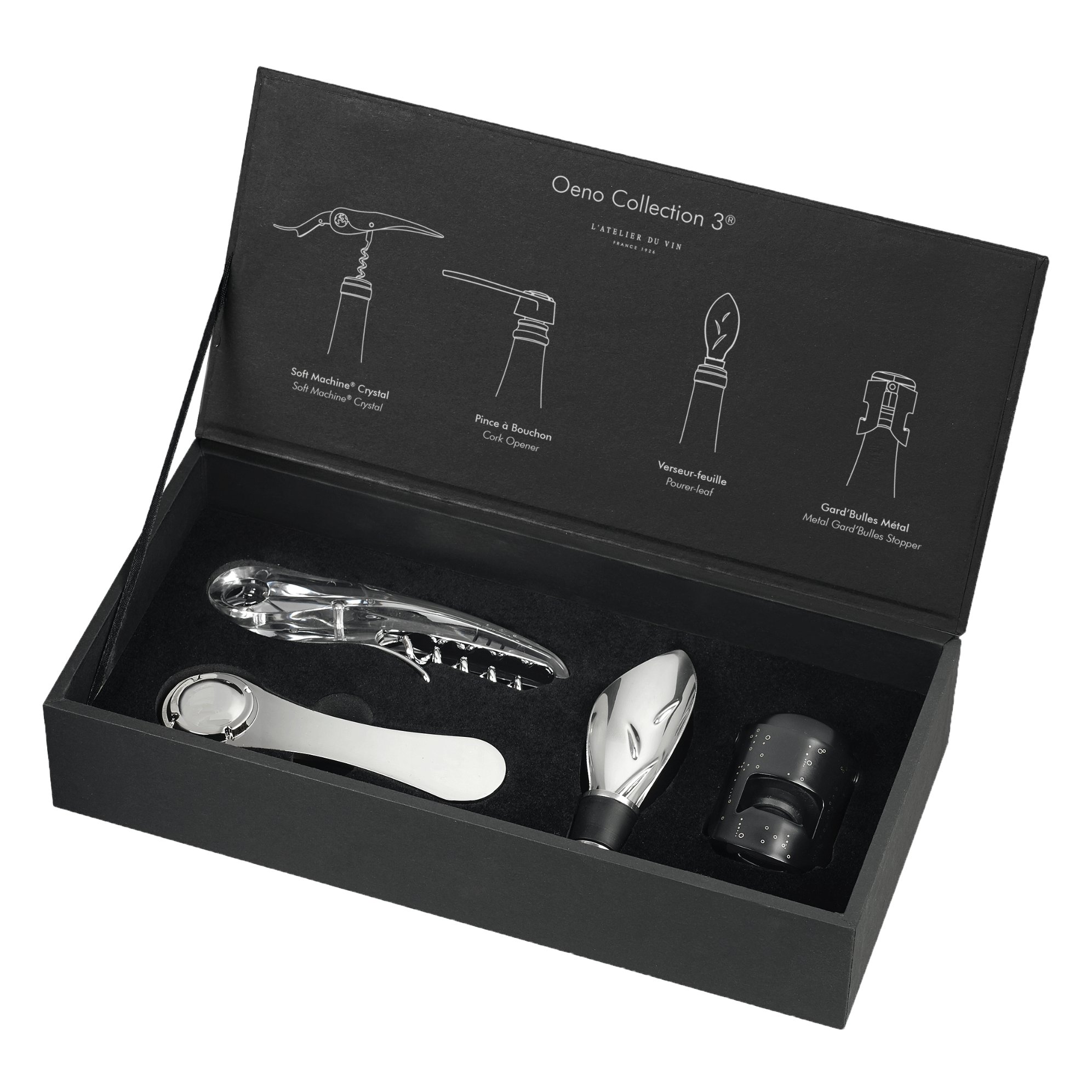 Weinzubehör Set OENO COLLECTION 3, 4-teilig, L