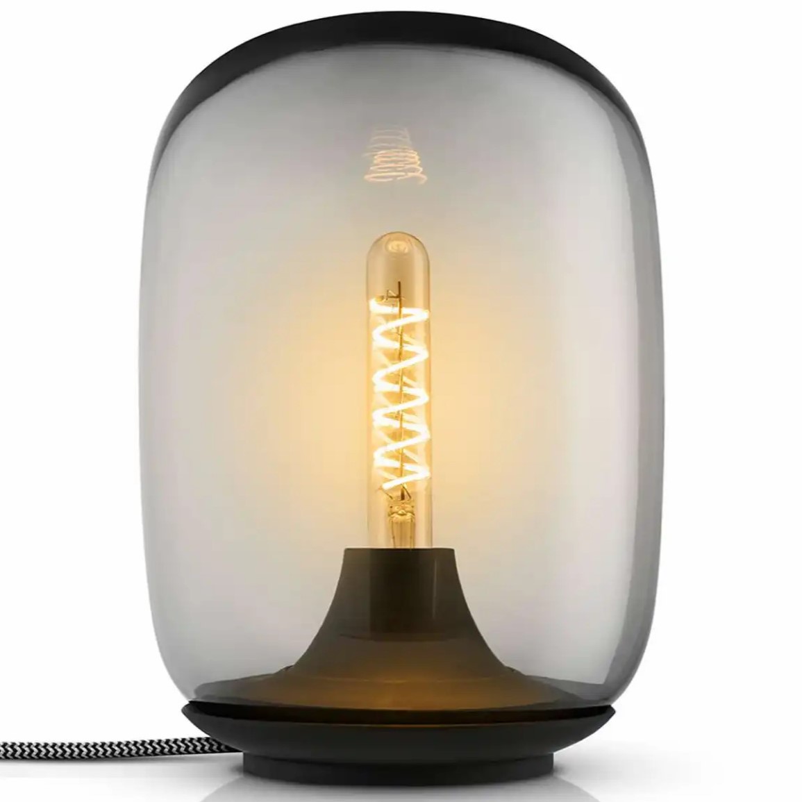 Schreibtischlampe ACORN 21 cm, LED, grau, Kunststoff, Eva Solo