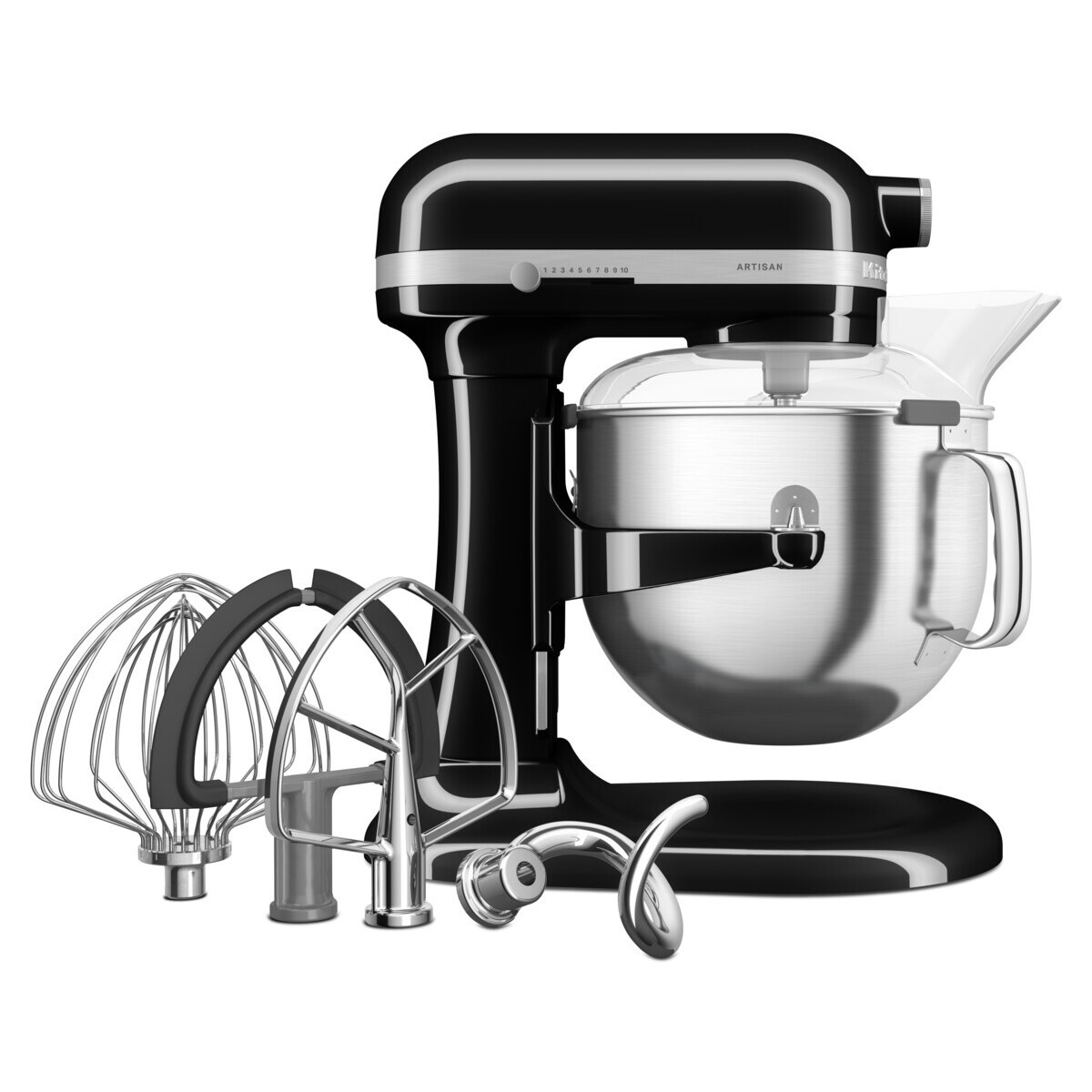Küchenmaschine ARTISAN 5KSM70SHX 6,6 l, schwarz, KitchenAid