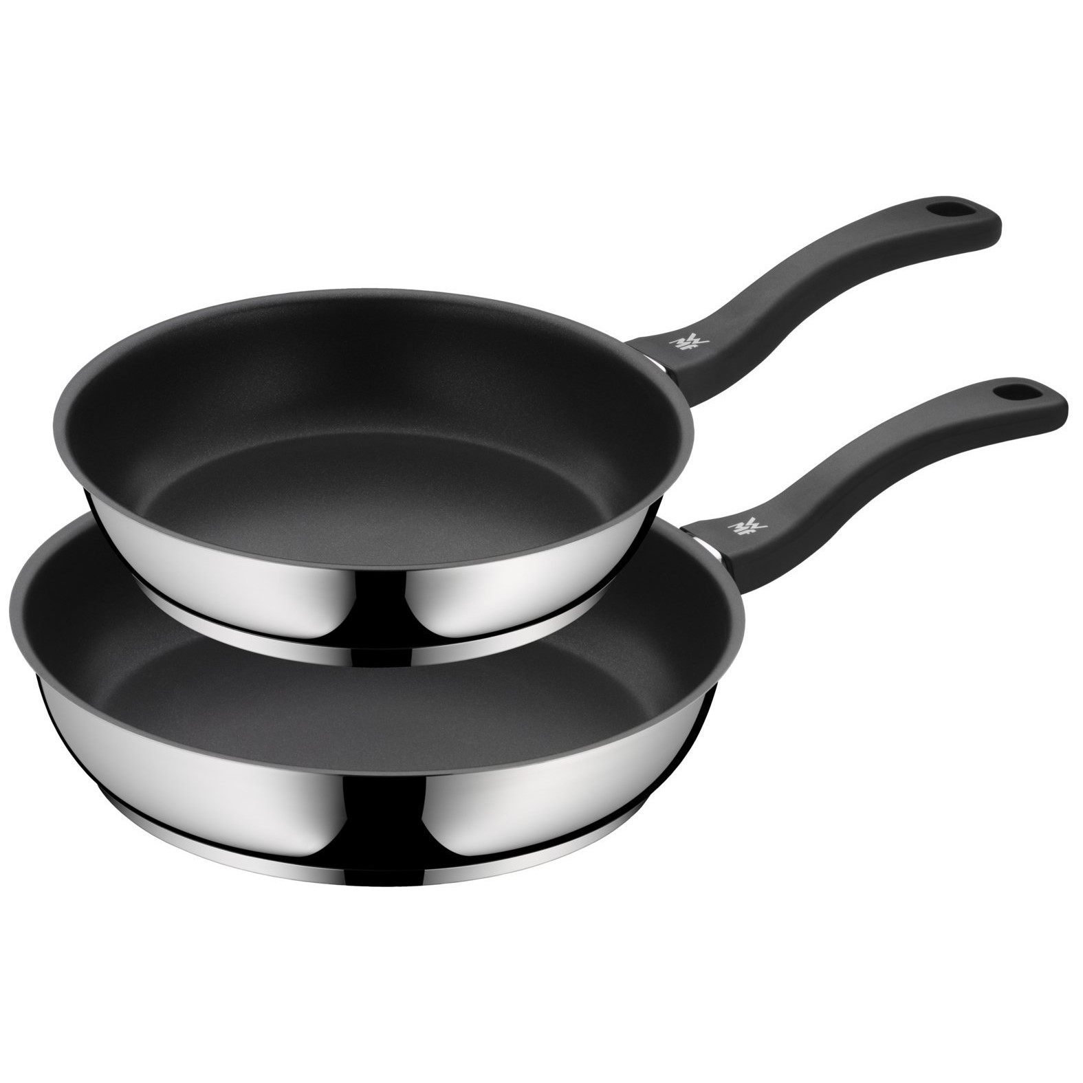 Pfannenset DEVIL, 2er-Set, Silber, Edelstahl, WMF