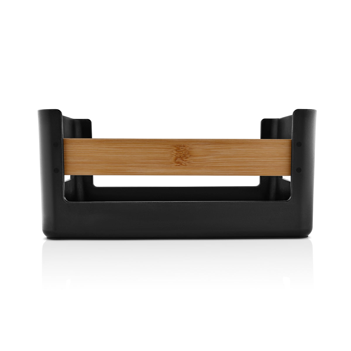 Küchenorganizer NORDIC KITCHEN 27 x 19 cm, schwarz, Kunststoff/Bambus, Eva Solo