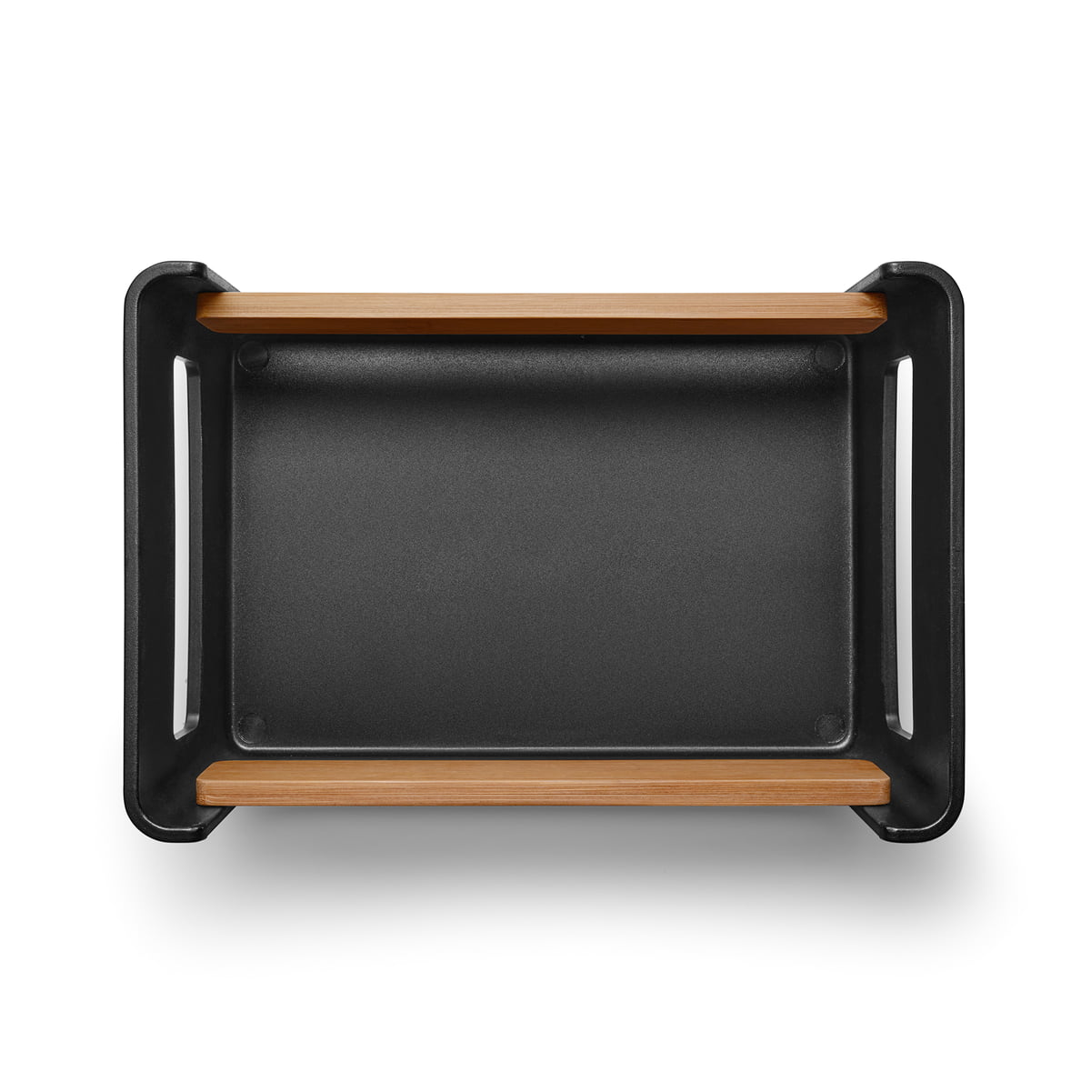 Küchenorganizer NORDIC KITCHEN 27 x 19 cm, schwarz, Kunststoff/Bambus, Eva Solo