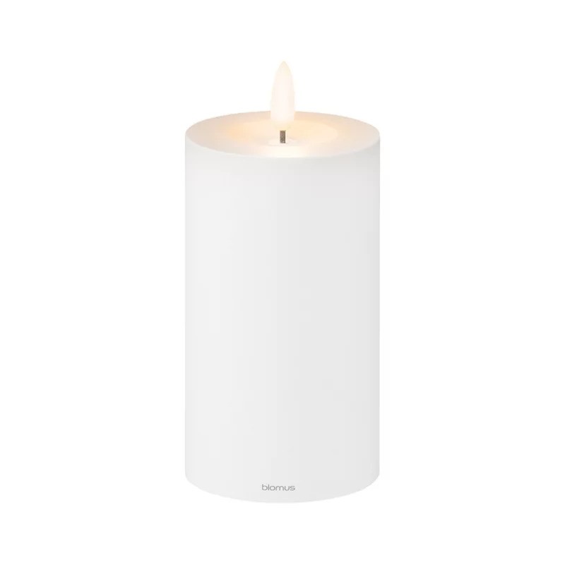 Schreibtischlampe NOCA 12,5 cm, LED, weiß, Kunststoff, Blomus