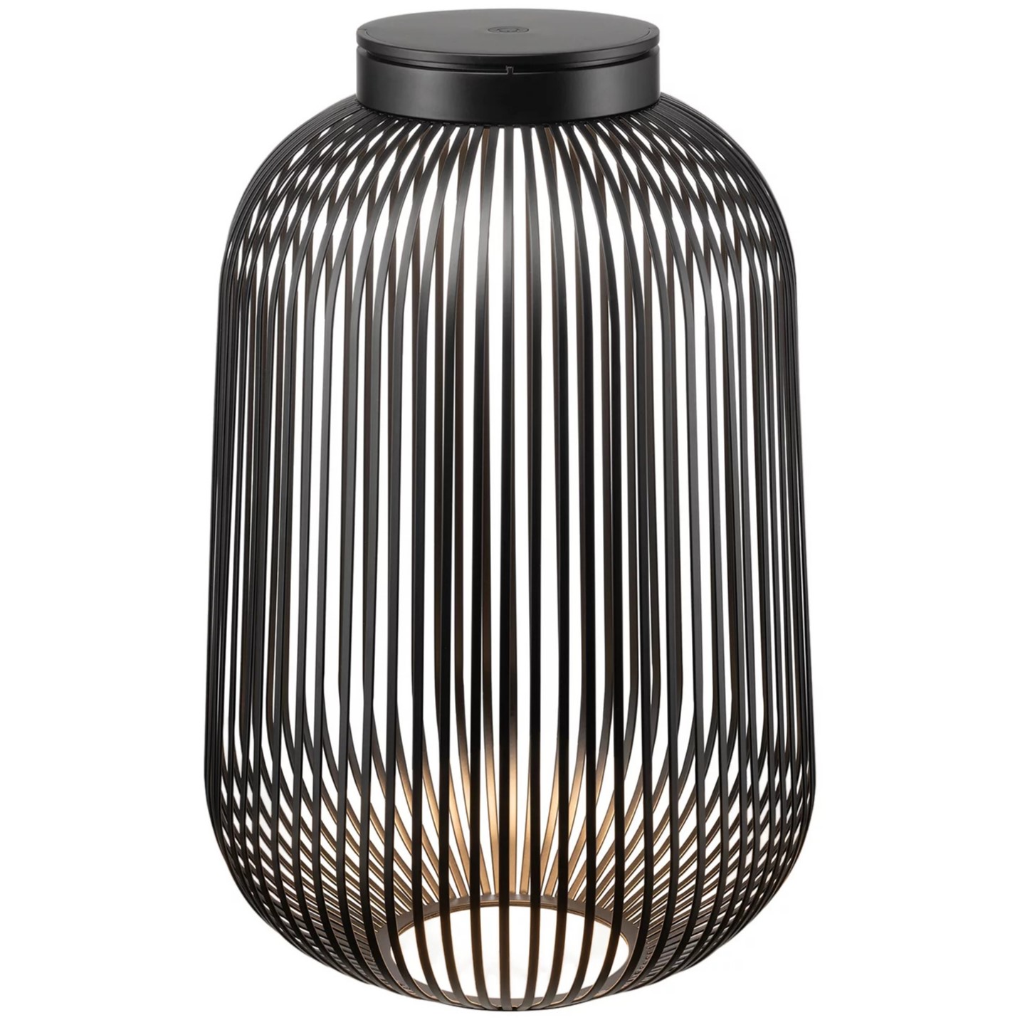 Tischlampe tragbar LITO M 49 cm, LED, schwarz, Stahl, Blomus