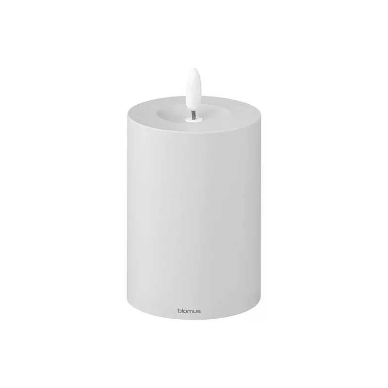Schreibtischlampe NOCA 10 cm, LED, hellgrau, Kunststoff, Blomus