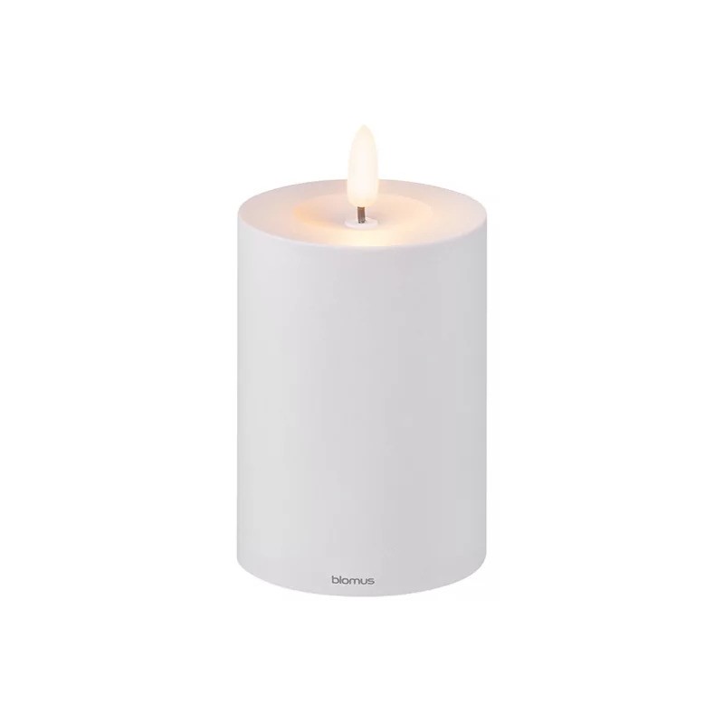 Schreibtischlampe NOCA 10 cm, LED, hellgrau, Kunststoff, Blomus
