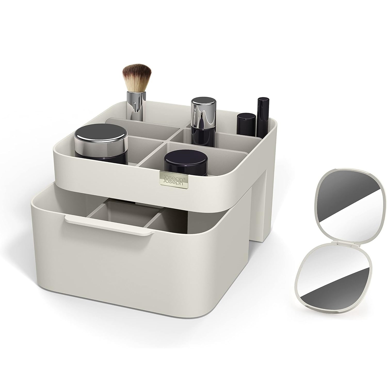 Make-up Organizer VIVA 75007, mit Spiegel, Creme, Kunststoff, Joseph Joseph
