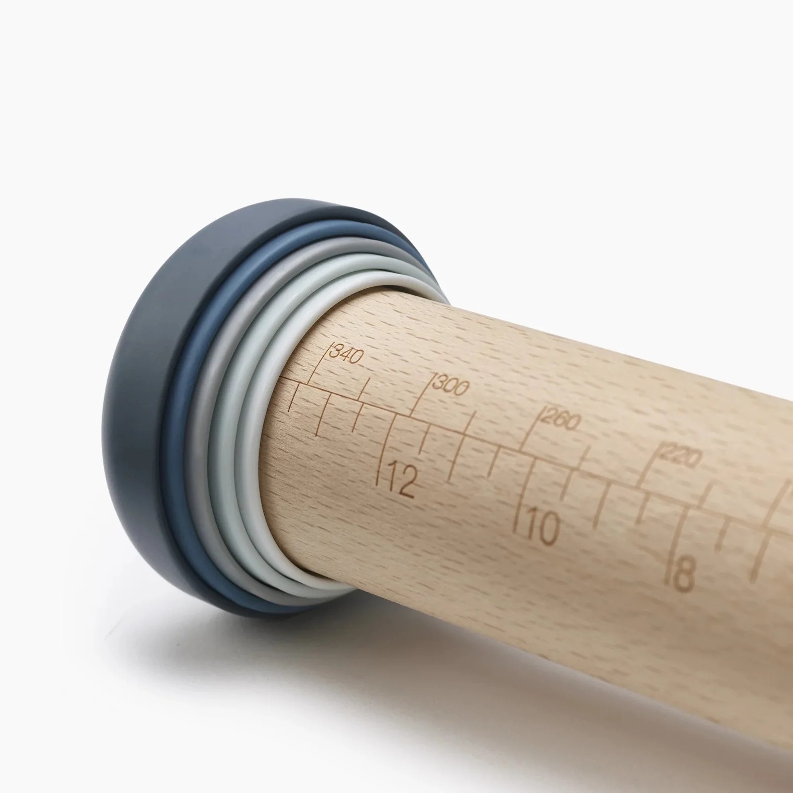 Nudelholz PRECISIONPIN 40114 42 cm, verstellbar, Holz, Joseph Joseph