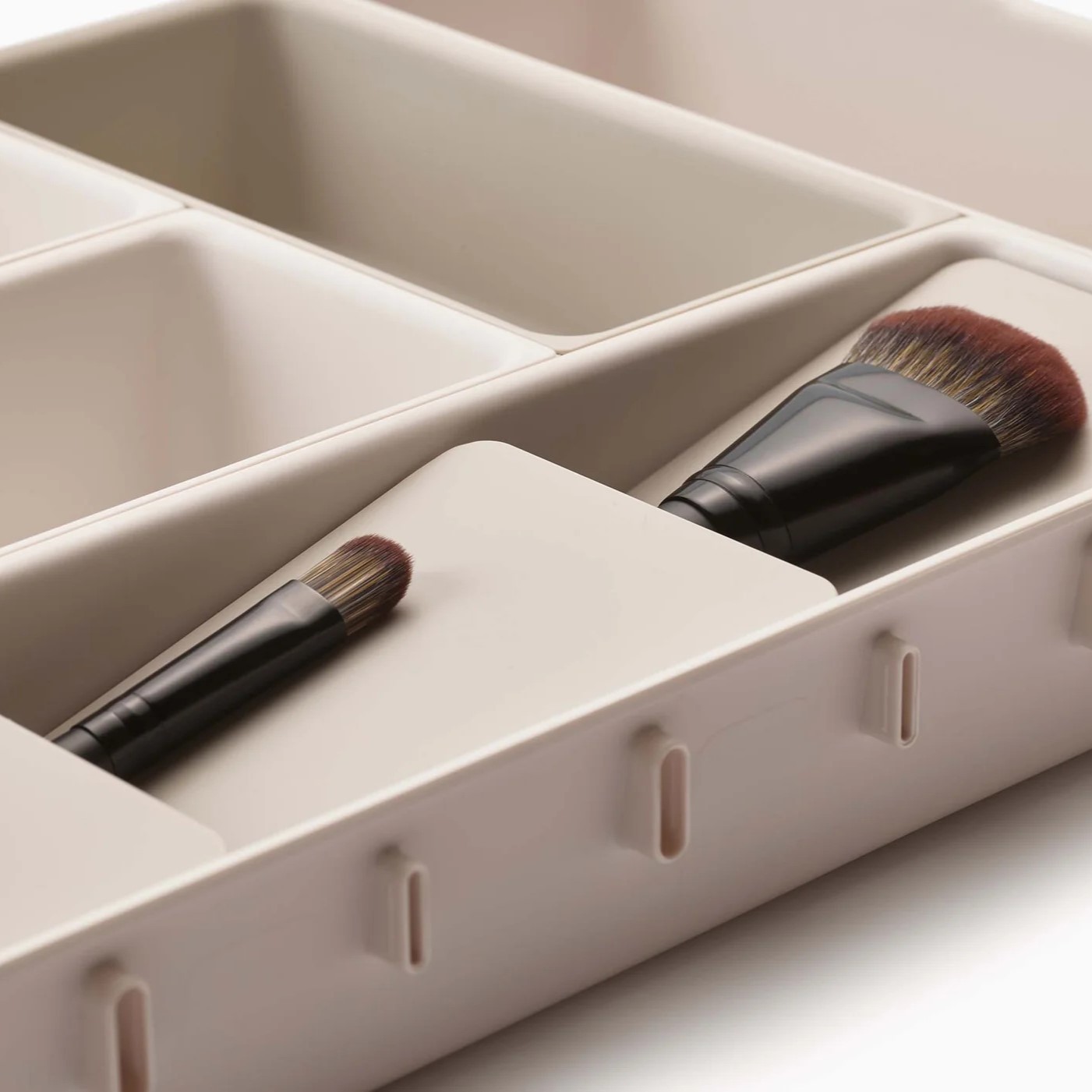 Make-up Organizer VIVA 75009, 7-teilig, Creme, Kunststoff, Joseph Joseph