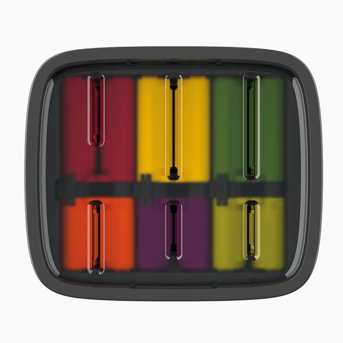 Messerblock Set LOCKBLOCK 10125, mit Kindersicherung, 7-teilig, Joseph Joseph