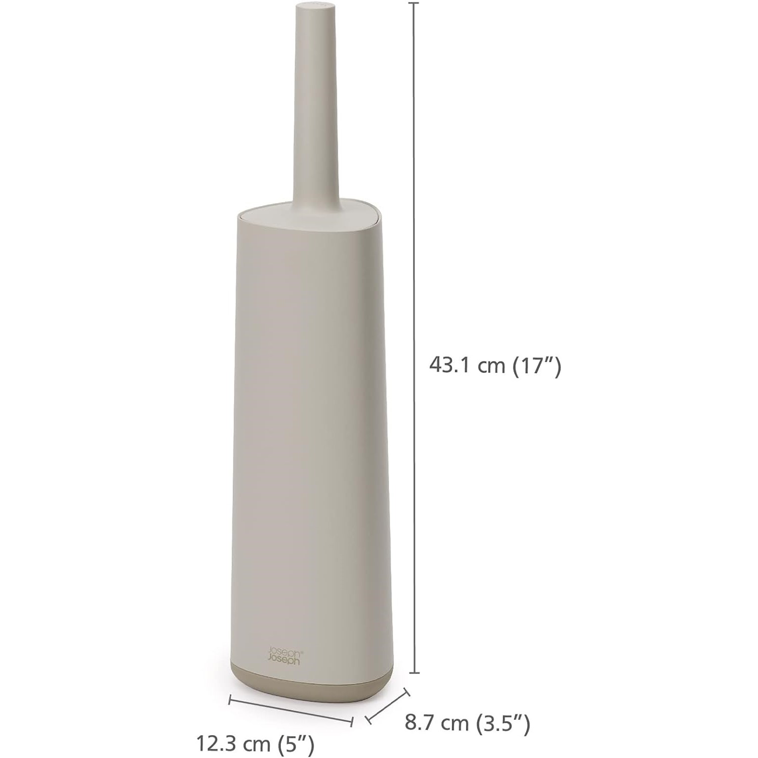 Toilettenbürste FLEX 360 70573 43 cm, Ecru, Kunststoff, Joseph Joseph