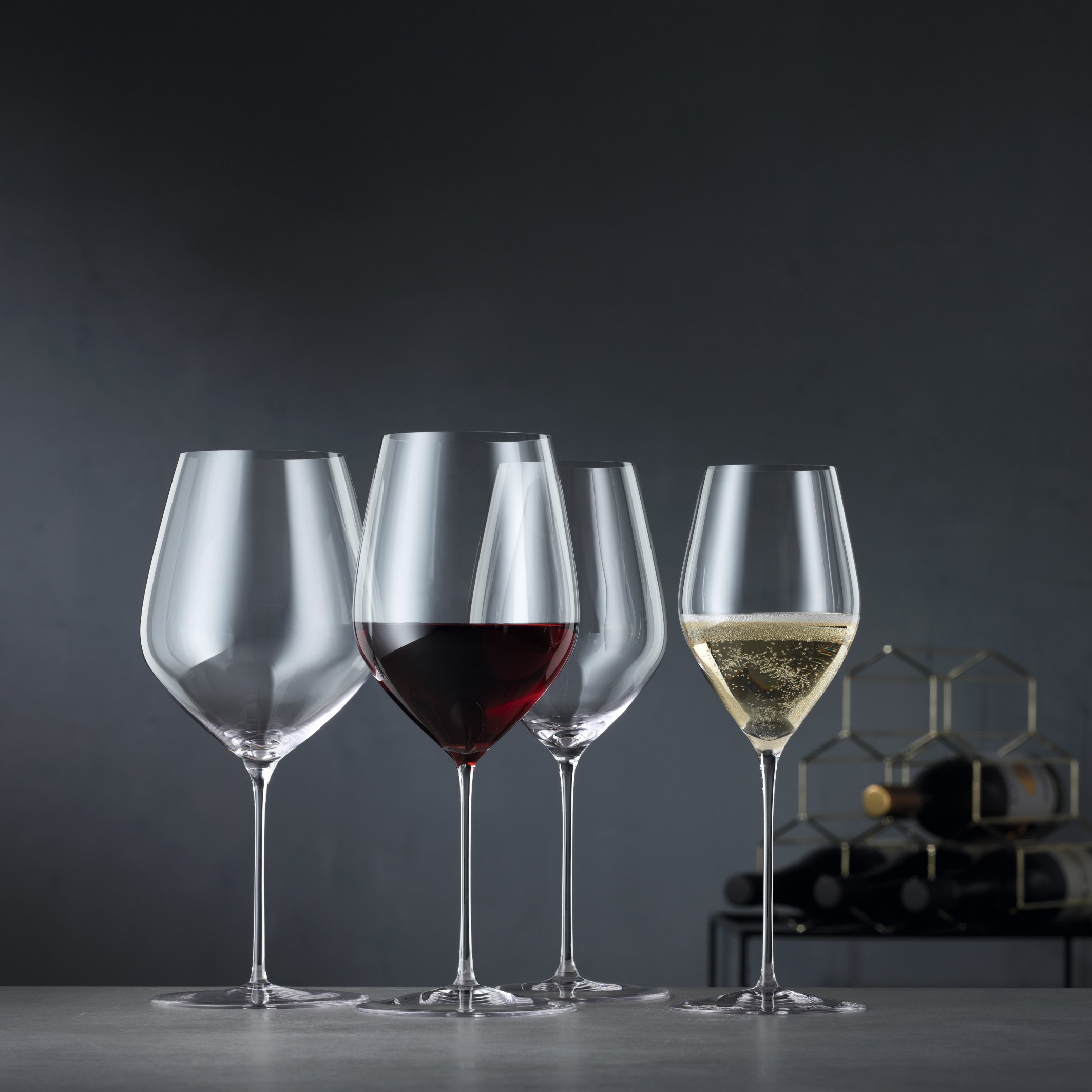 Champagnerglas HI-LITE 347 ml, 2er-Set, klar, Spiegelau