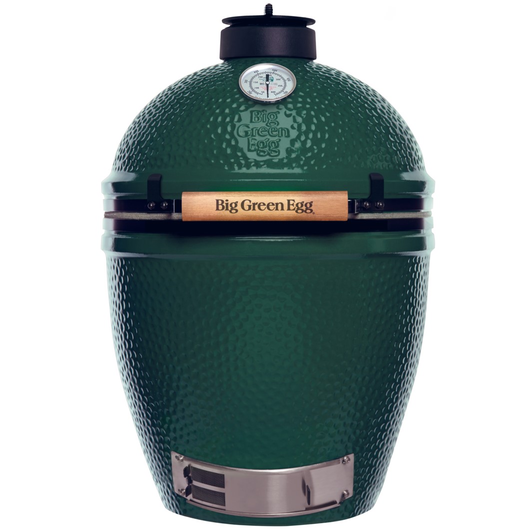 Holzkohlegrill L 46 cm, + Tischsystem mobil + ConvEGGtor + Ascheschieber, Big Green Egg