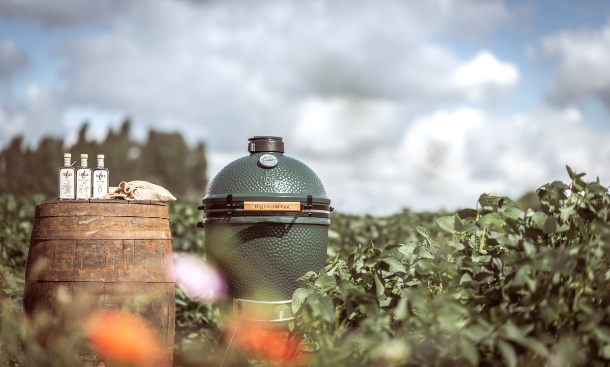 Holzkohlegrill Big Green Egg M, Keramik, Big Green Egg