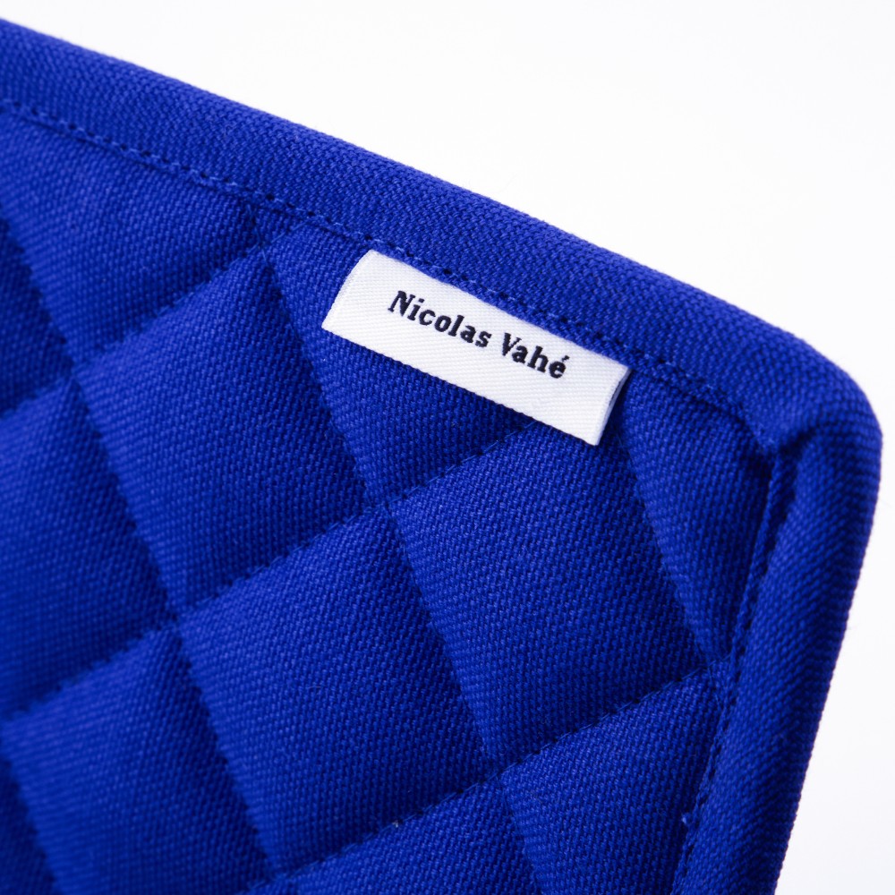 Topflappen NEAT, 2er-Set, blau, Baumwolle, Nicolas Vahé