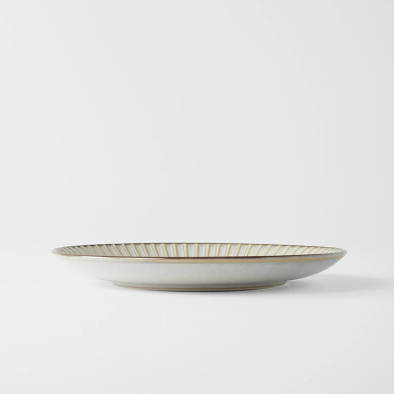 Vorspeisenteller WHITE SENDAN 20,5 cm, weiß, Keramik, MIJ
