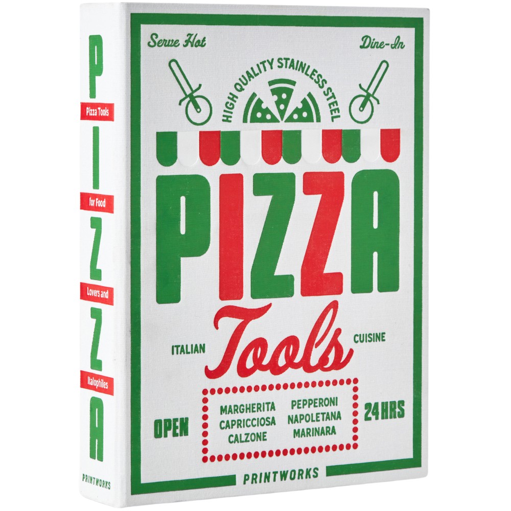 Pizzaschneider THE ESSENTIALS, mit Pizzaheber, Printworks