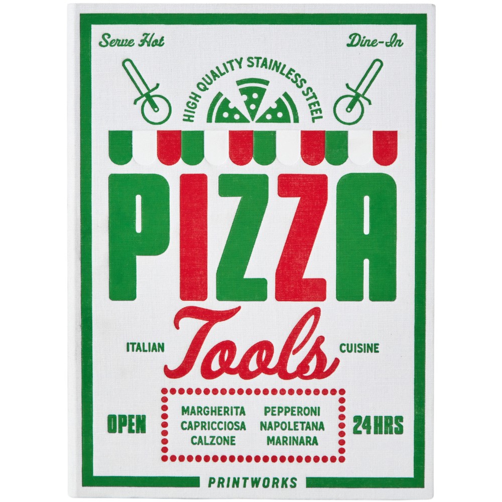 Pizzaschneider THE ESSENTIALS, mit Pizzaheber, Printworks