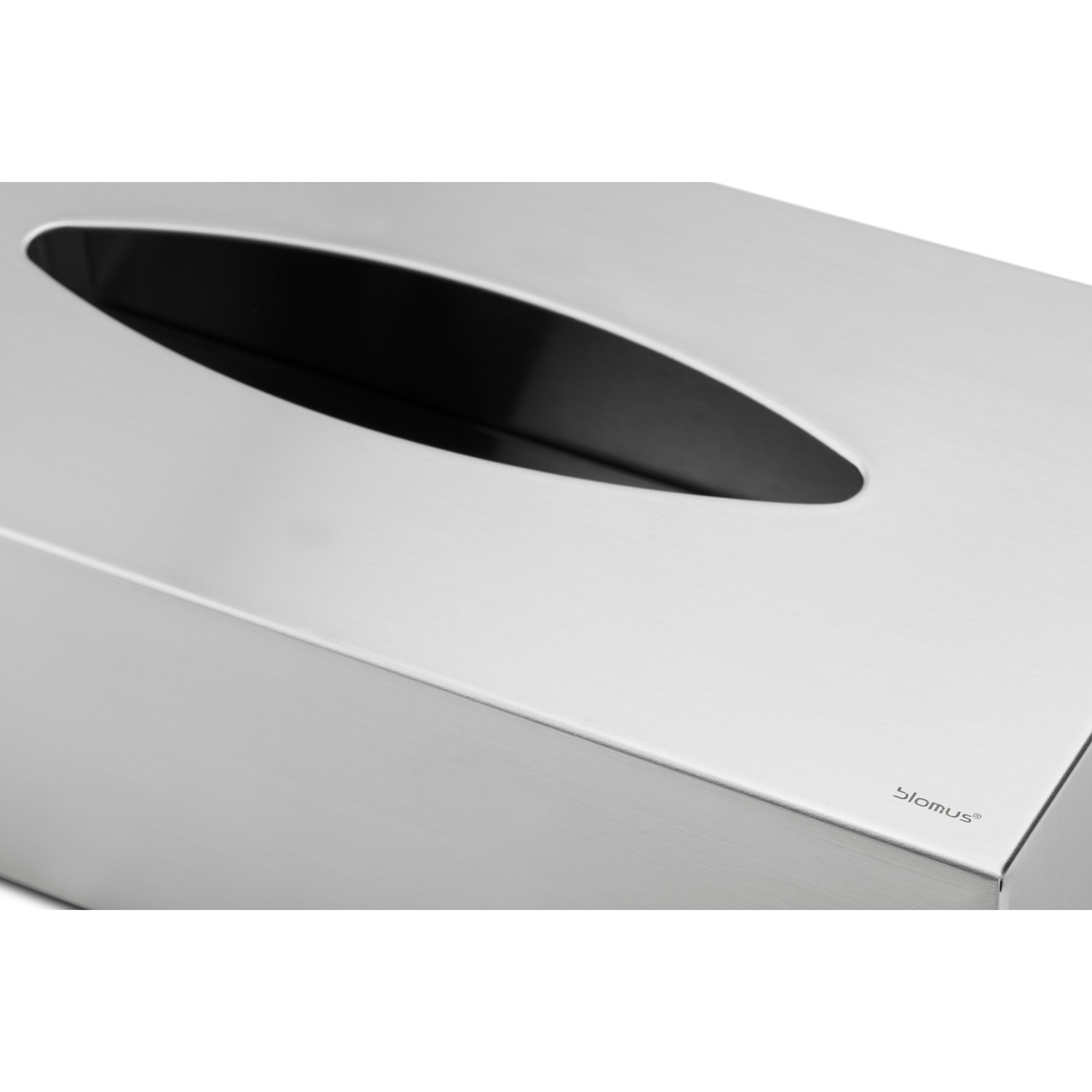 Kosmetiktuchbox NEXIO, Edelstahl matt, Blomus